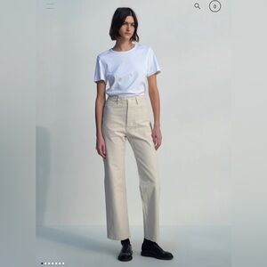 Jesse Kamm Organic Cotton Canvas Handy Pants, size 4